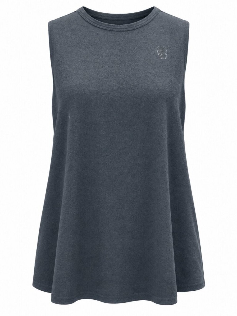 P.J. Salvage Gray Sleeveless Top Size XL